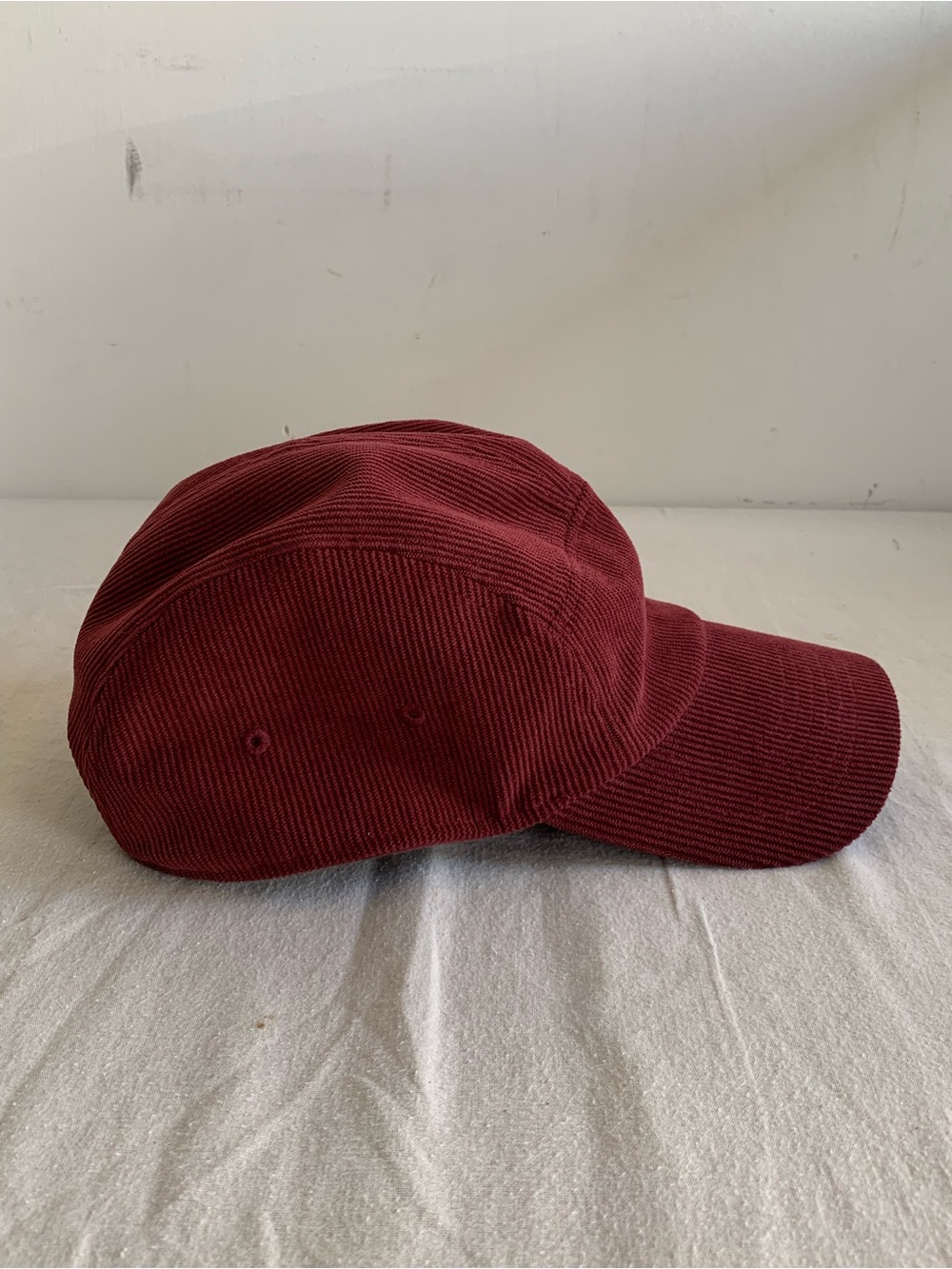 Goodfellow burgundy corduroy cap